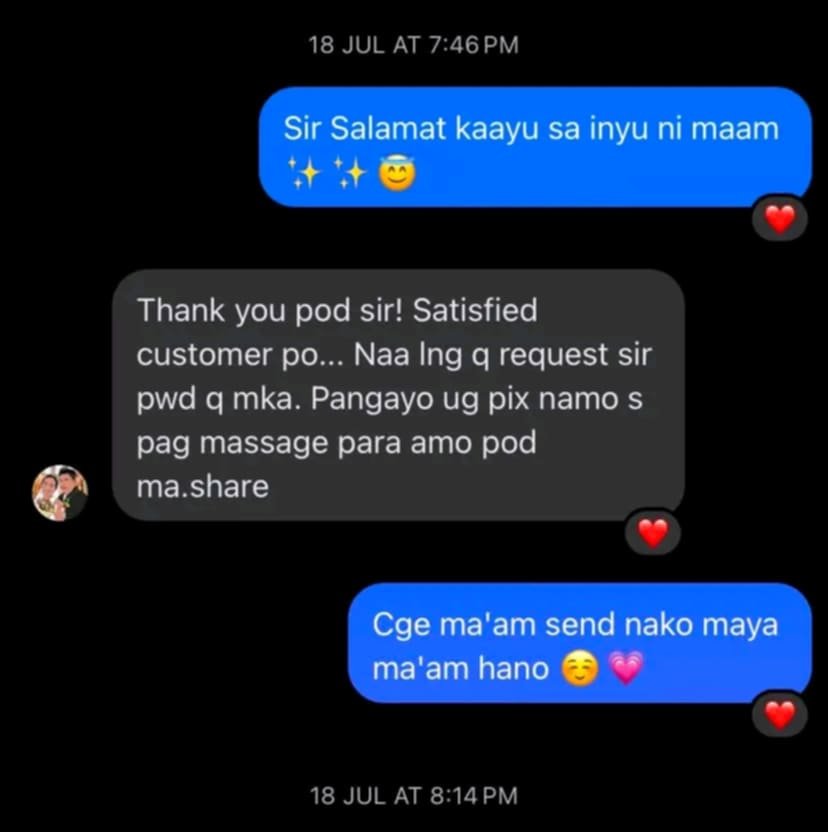 Public Facebook recommendation for Healing Massage